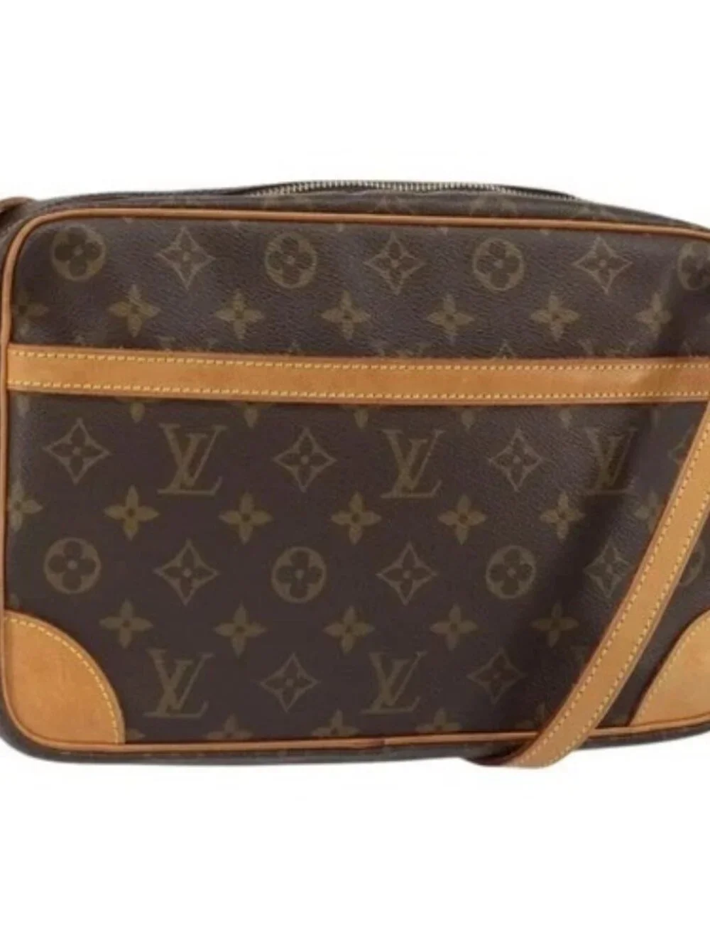LOUIS VUITTON Monogram Trocadero 27 Shoulder Bag M51274 LV Auth 164606A